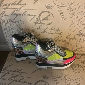 Heeled sneakers perfect for sneaker ball